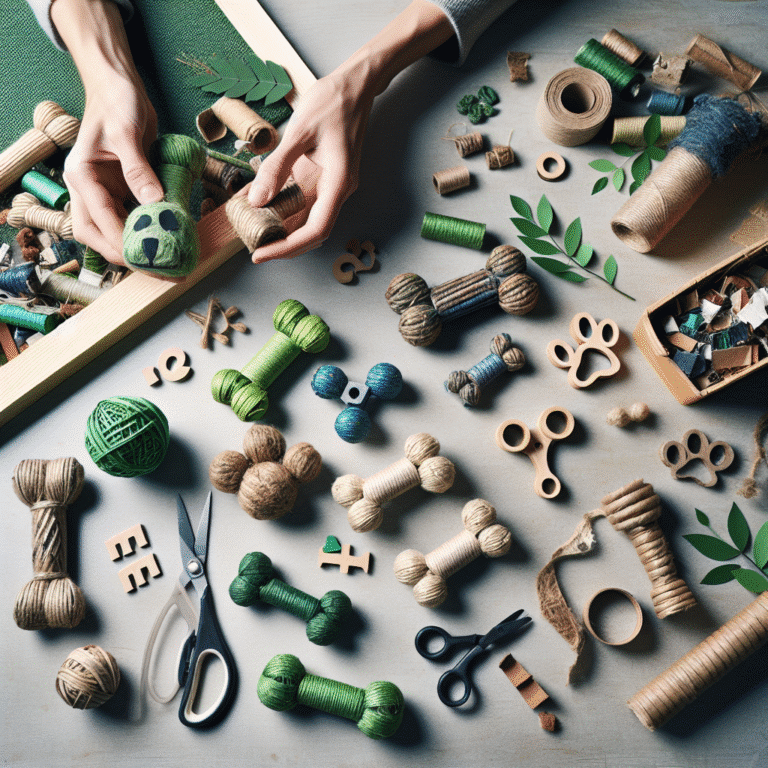 hands-on guide to creating sustainable dog playthings
