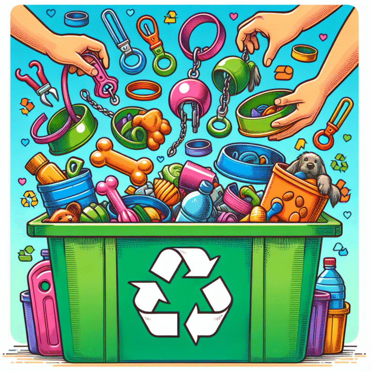 recycling pet accessories safely