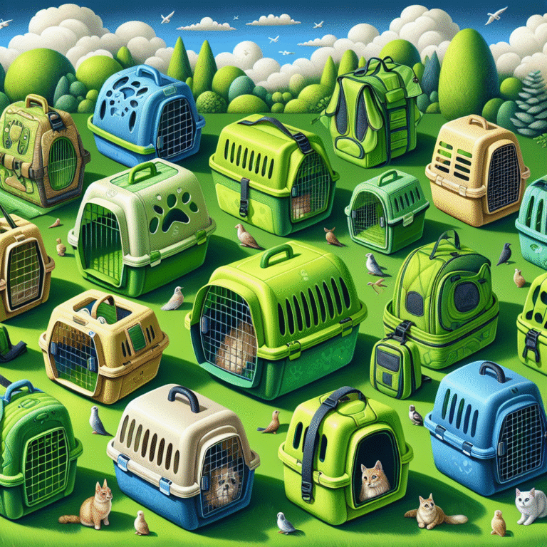 sustainable pet carriers for travel: top picks for eco-friendly journeys