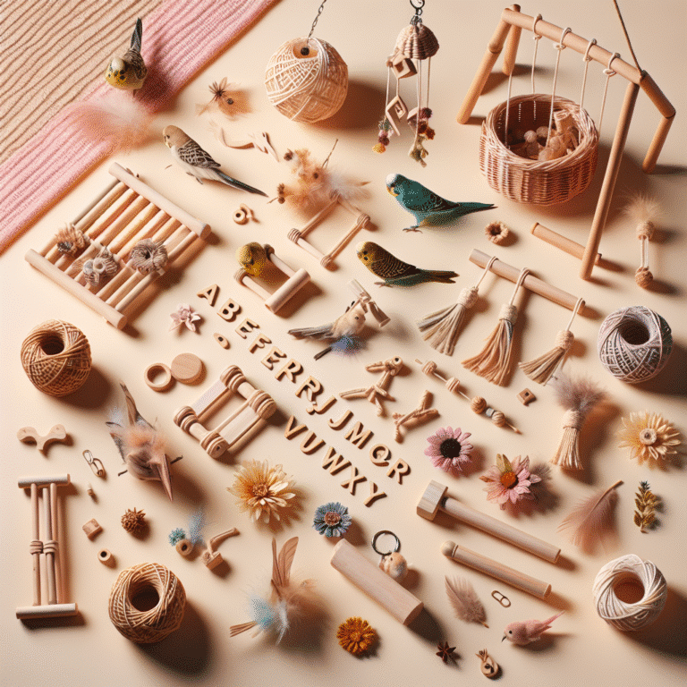 DIY sustainable bird toys