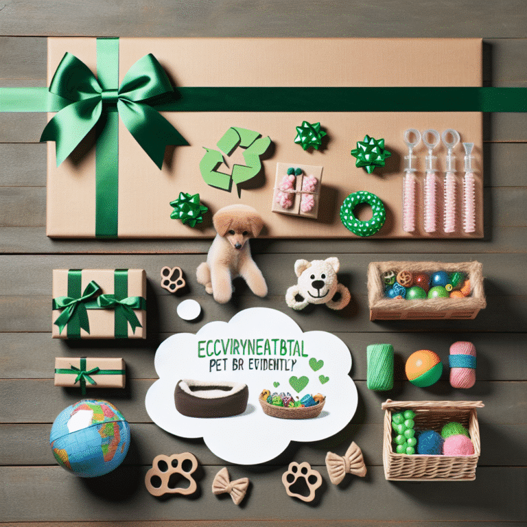 sustainable holiday gifts for pets