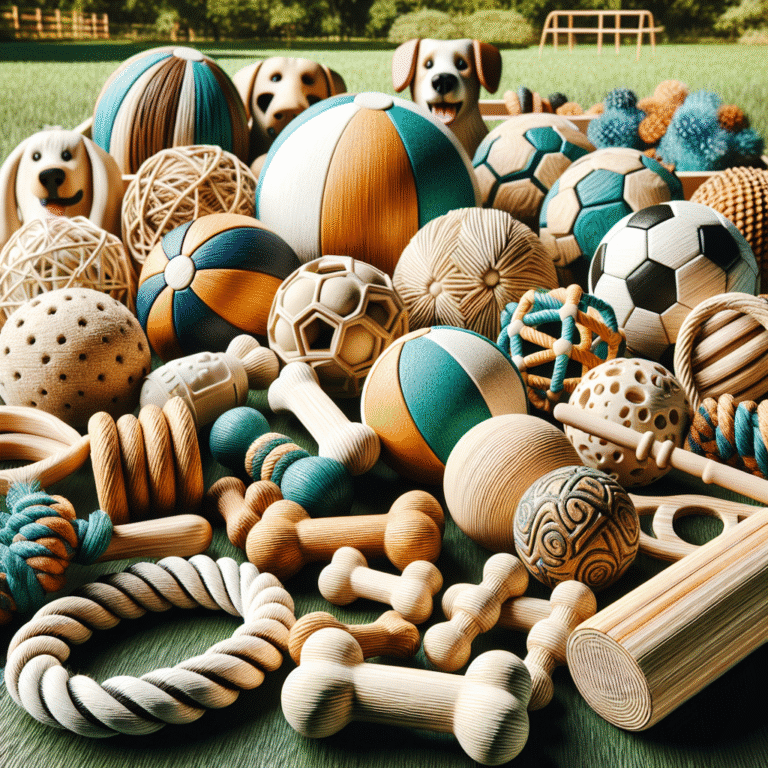 using biodegradable materials for eco-friendly dog toys