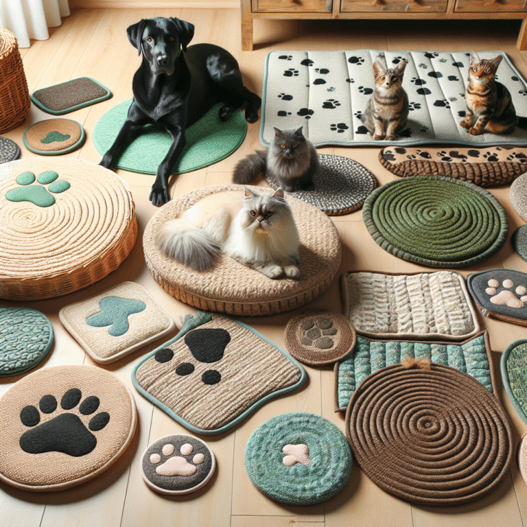 organic pet mats and pads: the best for your furry friends.