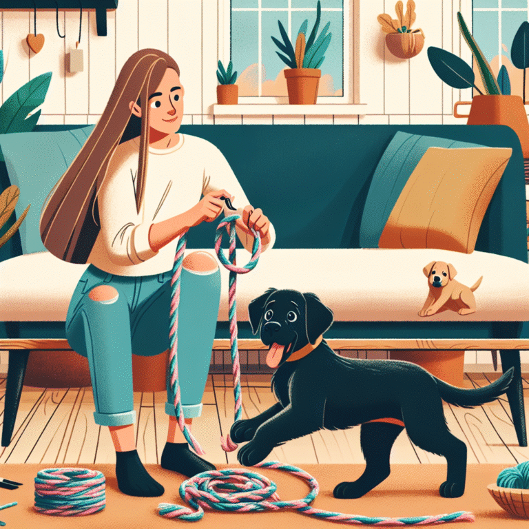 how to make eco-friendly dog toys at home