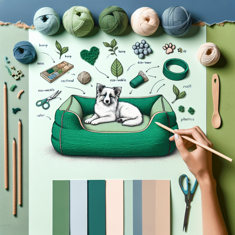 tips for creating a green pet bed