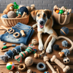 DIY indestructible dog toys using repurposed materials
