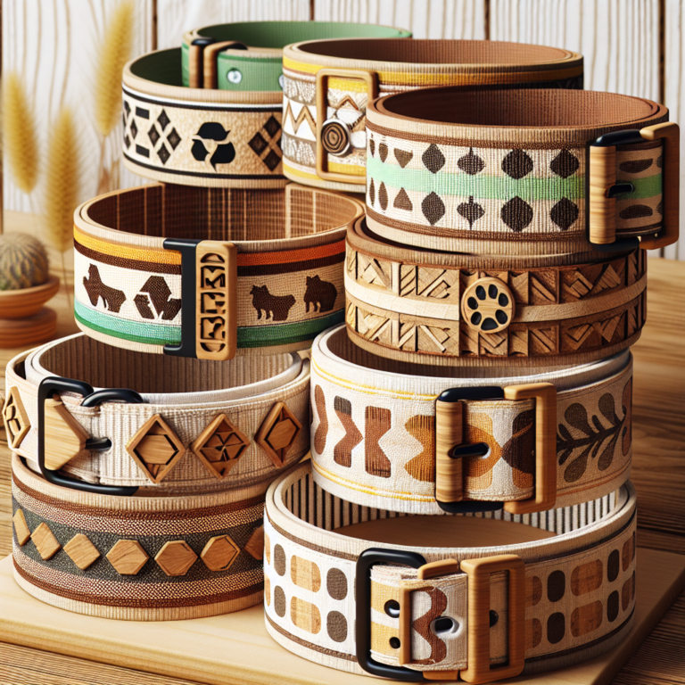 affordable and eco-friendly dog collars that don’t compromise on style