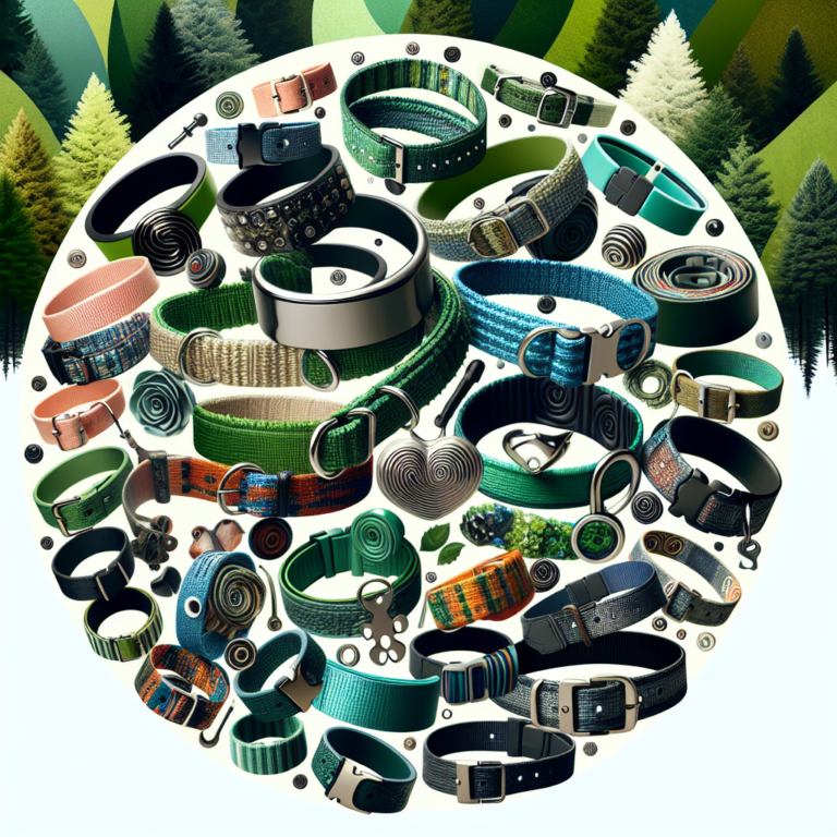 highly-rated sustainable collars for environmentally conscious dog owners