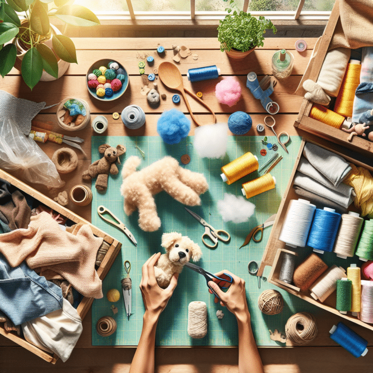 eco-conscious ways to make soft dog toys