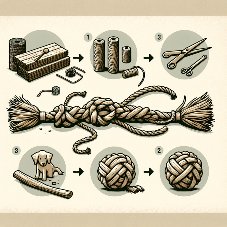 how to make fetch toys from natural jute and cotton