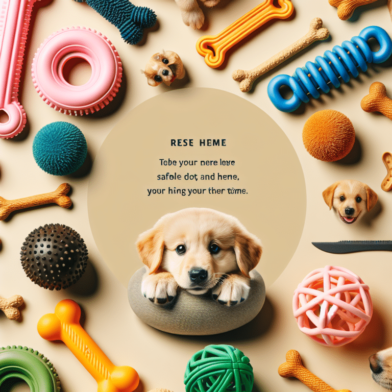 natural rubber dog chew toys: safe options for your pup