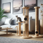 bamboo cat scratchers for stylish apartments
