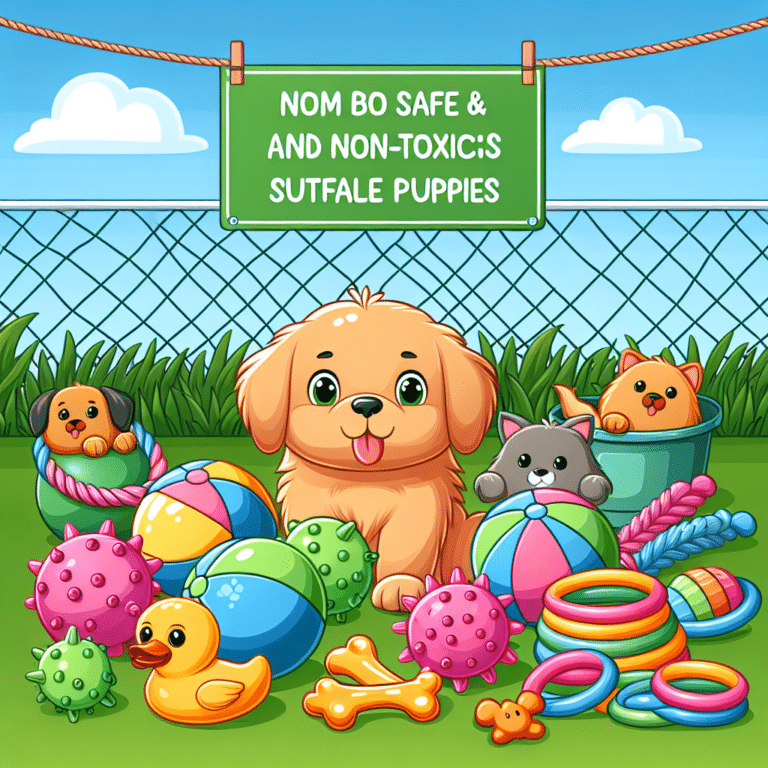 safe non-toxic toys for puppies
