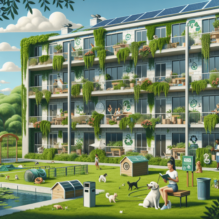 eco-conscious pet-friendly apartments