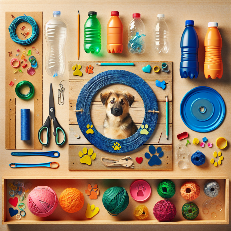 upcycling ideas for making eco-friendly dog frisbees