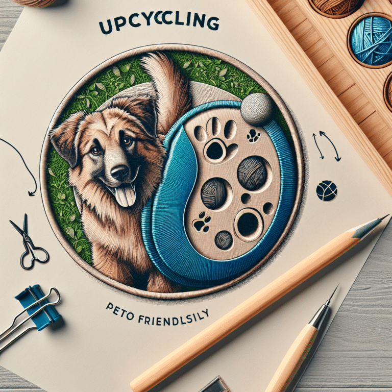 upcycling ideas for making eco-friendly dog frisbees