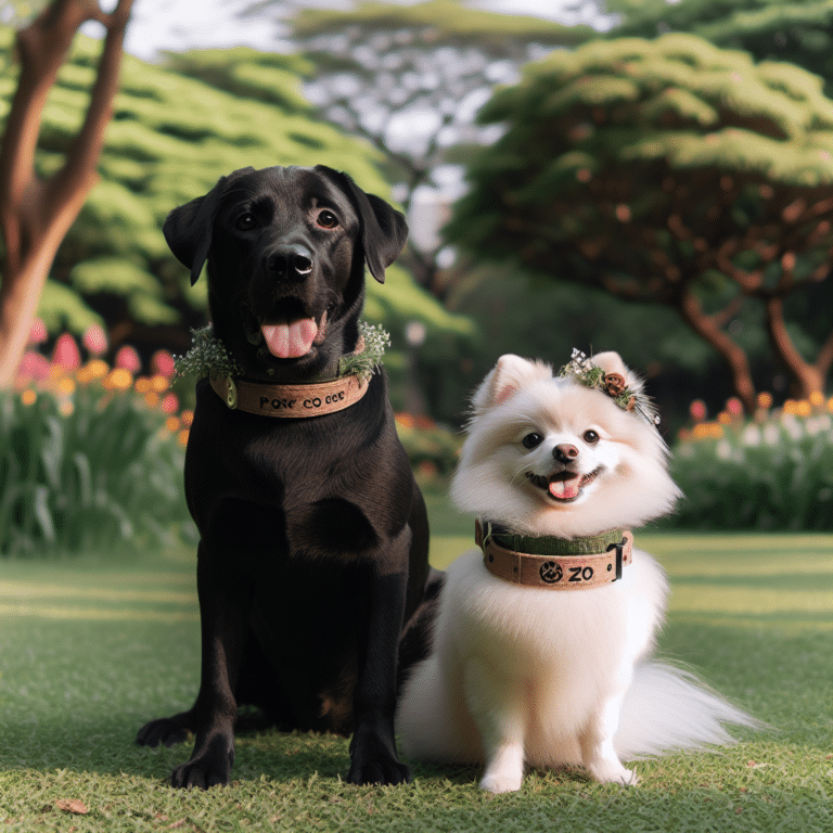 eco-conscious collars for eco-friendly dogs