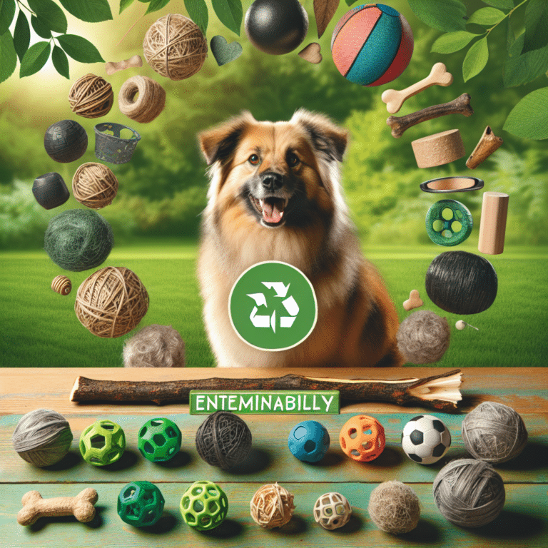 sustainable options for dog fetch toys