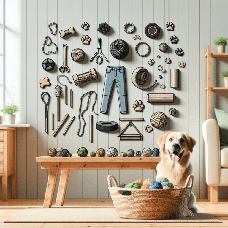 how to make eco-friendly dog toys at home