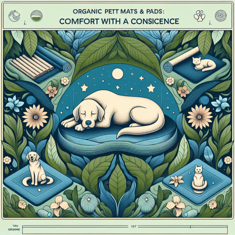 organic pet mats and pads: comfort with a conscience