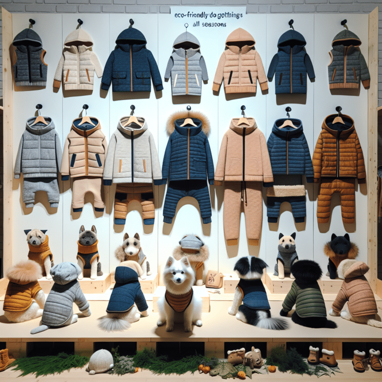 eco-friendly dog jackets and clothing for all seasons
