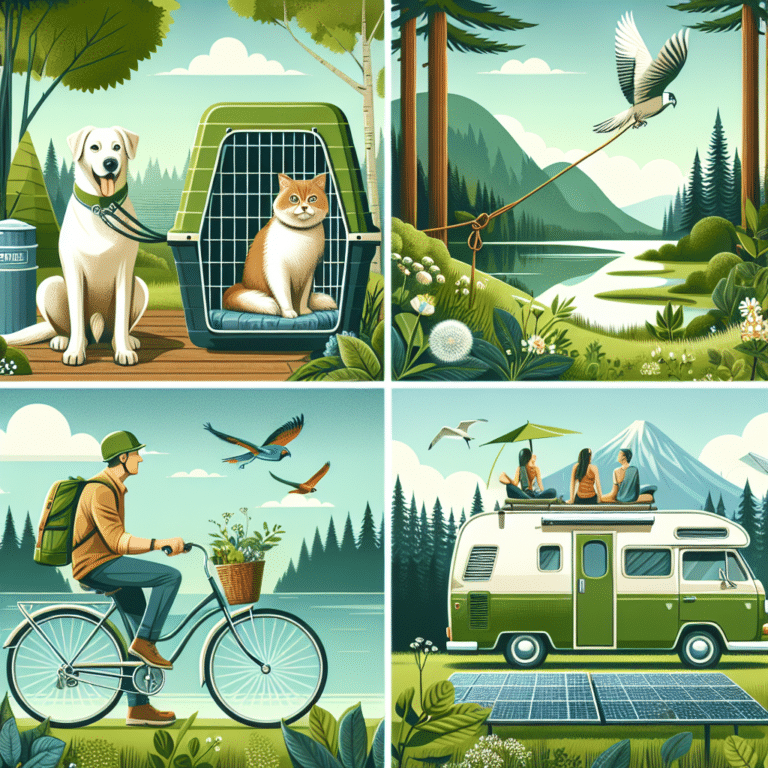 eco-friendly traveling with pets