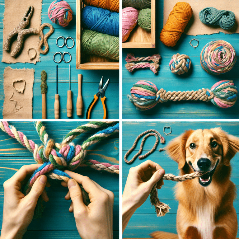 how to craft biodegradable tug toys for your pup
