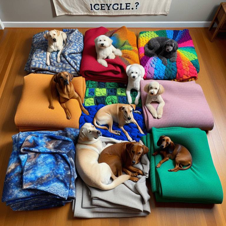 recycled fabric dog blankets: why they’re the best choice