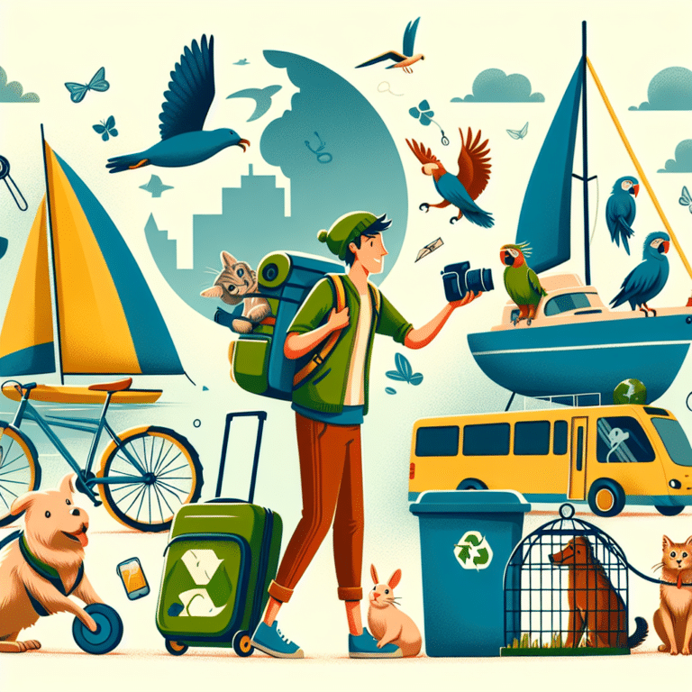 eco-friendly traveling with pets