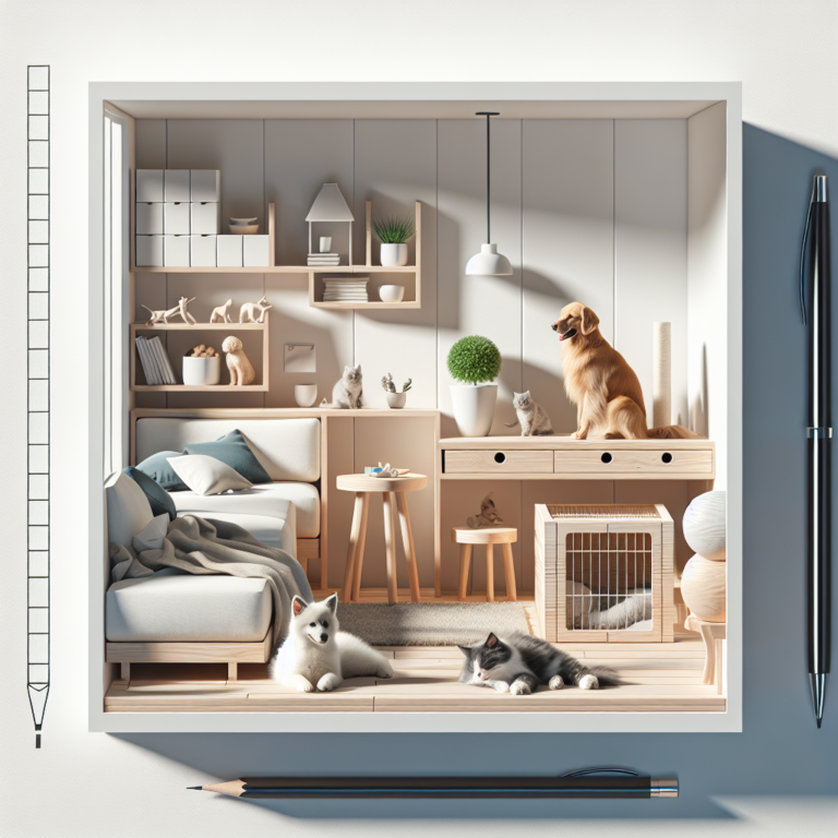 tips for living minimally with pets