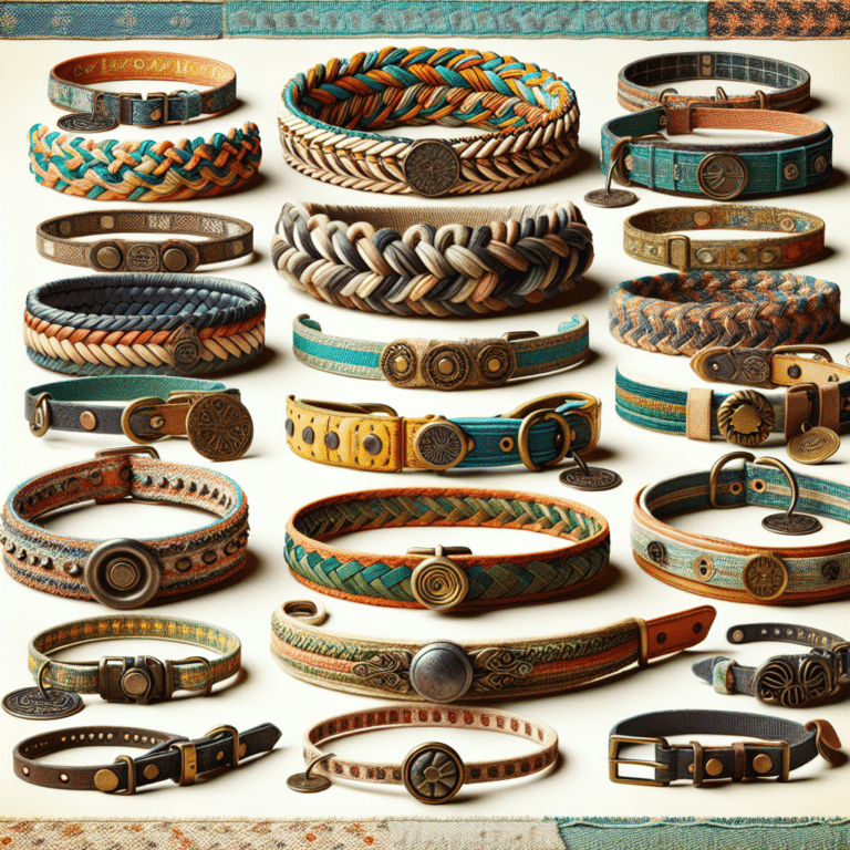 stylish recycled material dog collars you’ll love