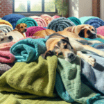 recycled fabric dog blankets that are both comfortable and green