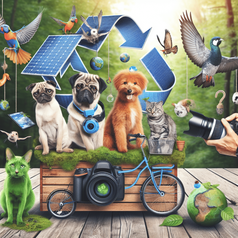 eco-conscious pet photography tips